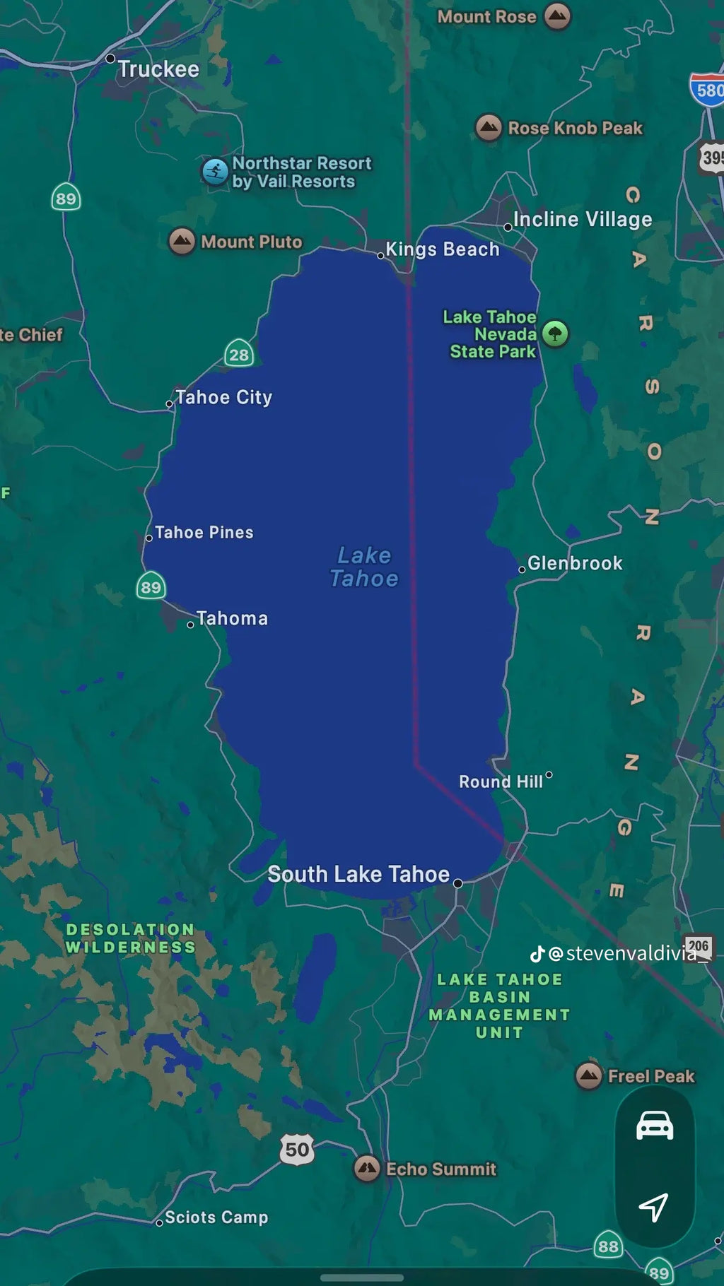 Escape Flow | Lake Tahoe, CA/NV | July 2028